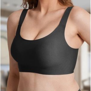 FORLEST elly Gel Amber + Minimizer 360• Coverage Bra for cup DD-I.  BLACK COLOR